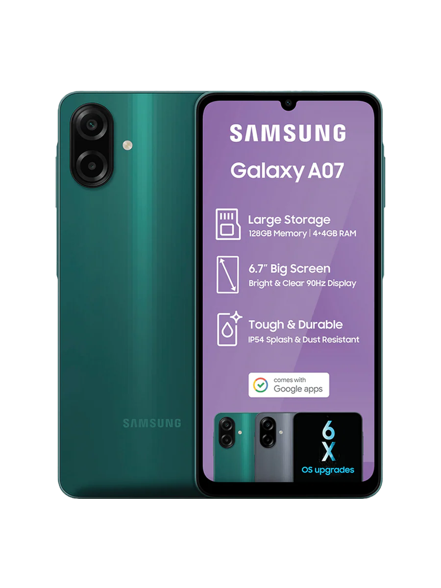 Samsung Galaxy A07 128GB Dual Sim Green
