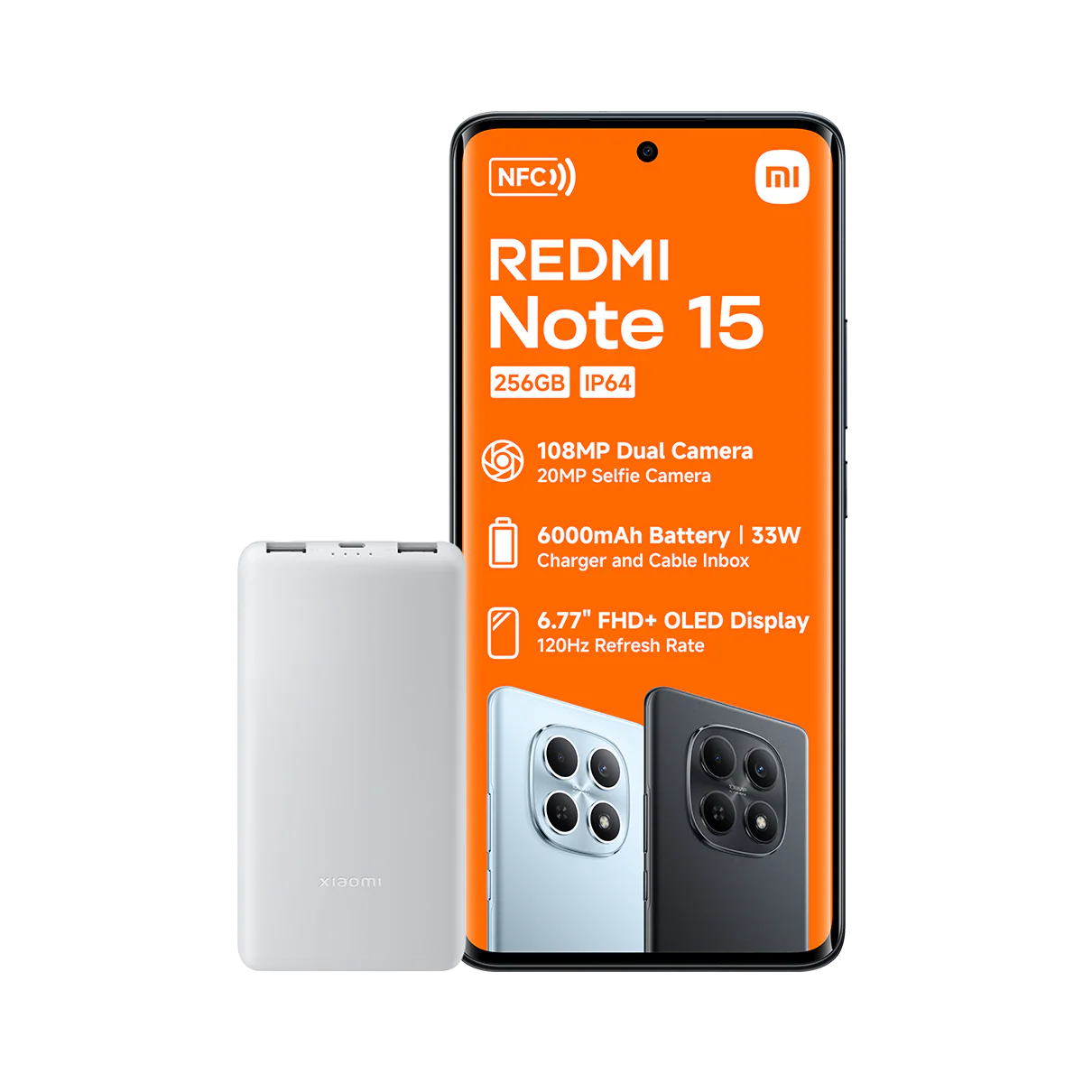 Xiaomi Redmi Note 15 128GB Dual Sim + Powerbank - Image 2